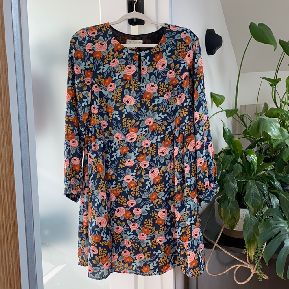 Paper Crown & Rifle Paper Co. Dress from Anthropologie. Size Small.